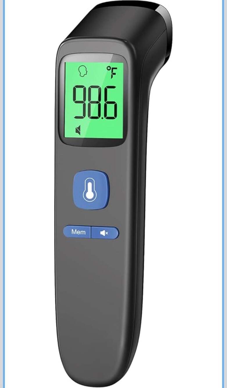 Goodbaby FC-IR202 Non-Contact Infrared Forehead Thermometer with 35 Memory Sets